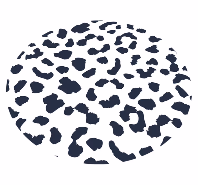 Cowhide patterned design animal print vinyl carpet - TenStickers
