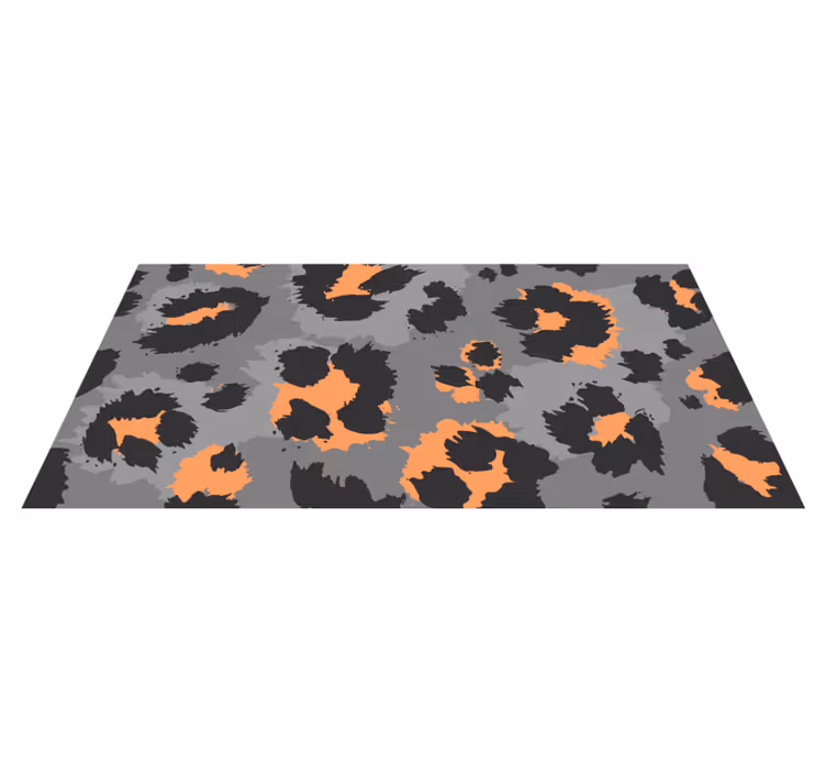 Bold Cheetah Pattern animal print vinyl carpet - TenStickers