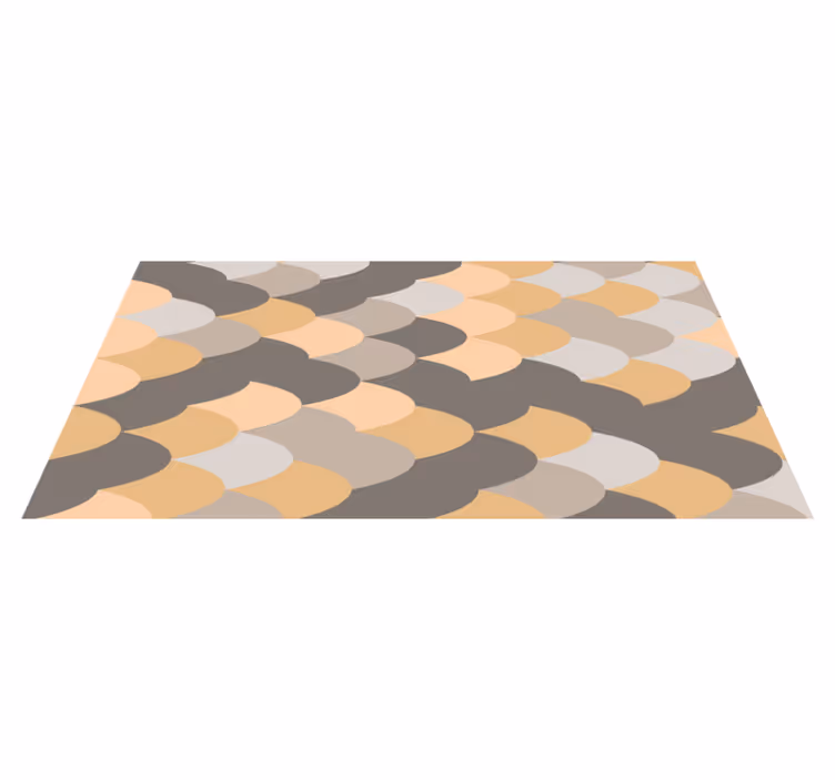 Subtle Wave Pattern striped vinyl carpet - TenStickers