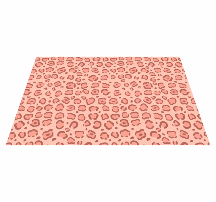 Leopard Dots animal print vinyl carpet - TenStickers