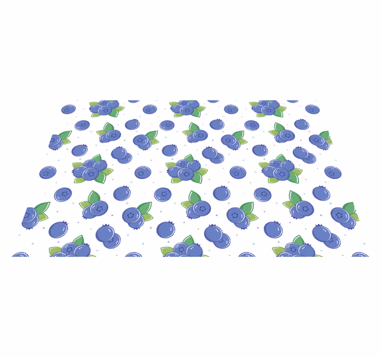 Fresh Berry Patterns floral vinyl carpet - TenStickers