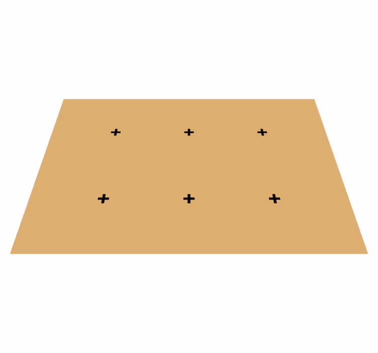 Simple beige design minimalist vinyl carpet - TenStickers