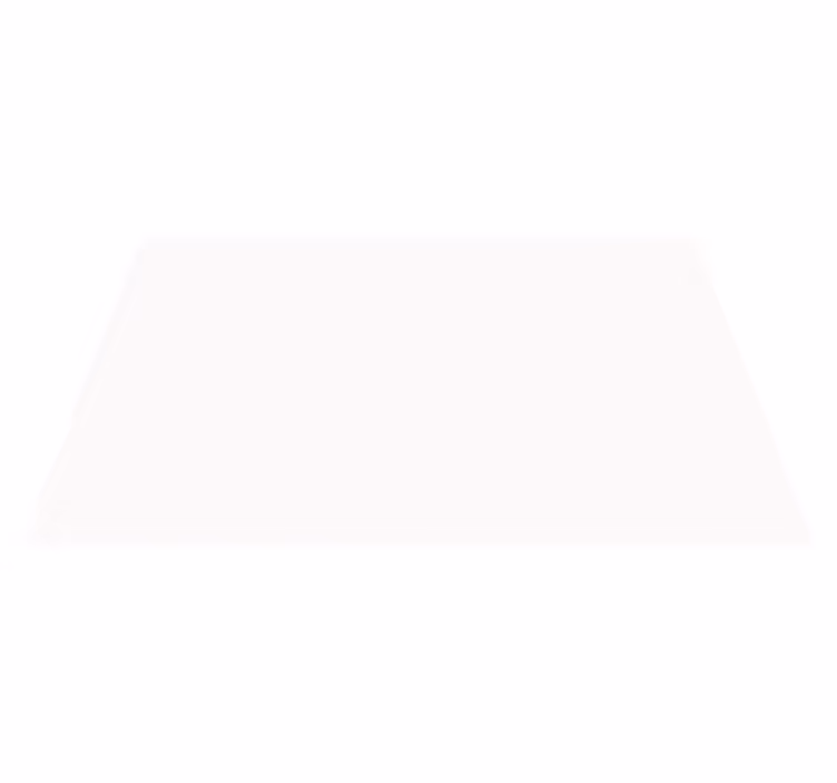 White rectangular modern rug - TenStickers