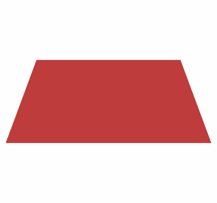 Opulent crimson shade living room vinyl carpet - TenStickers