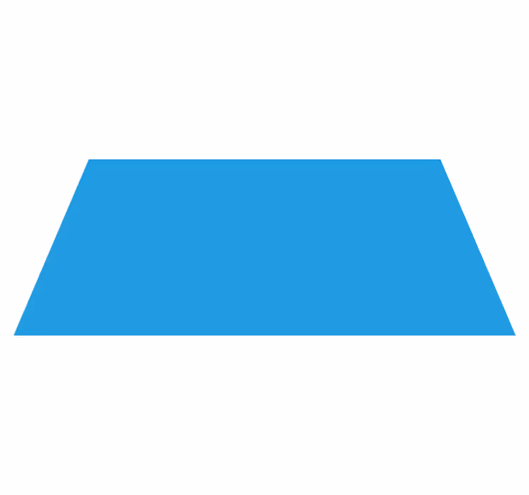 Monocolour motif blue vinyl carpet - TenStickers