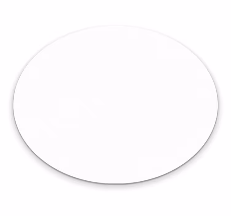 Neat Round Aesthetic circular vinyl carpet - TenStickers