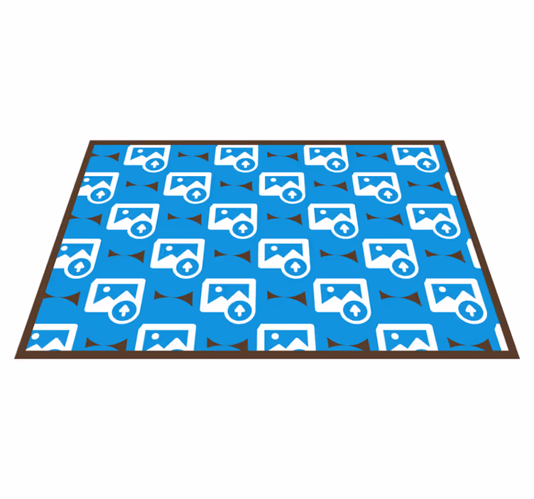 Image pattern custom vinyl carpet - TenStickers