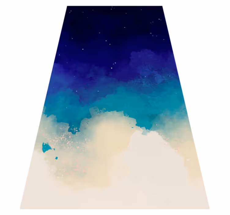 Oceanic colours marble vinyl carpet - TenStickers