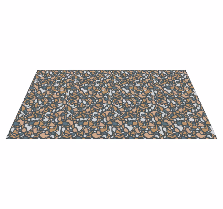 Abstract Pebble Pattern texture vinyl carpet - TenStickers