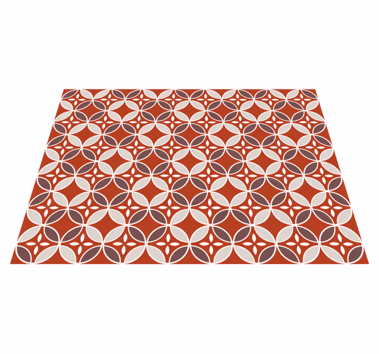 Artistic Pattern Mix mosaic vinyl carpet - TenStickers