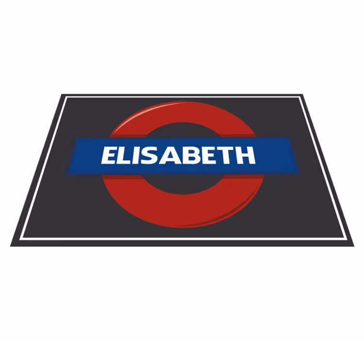 Underground sign custom vinyl carpet - TenStickers