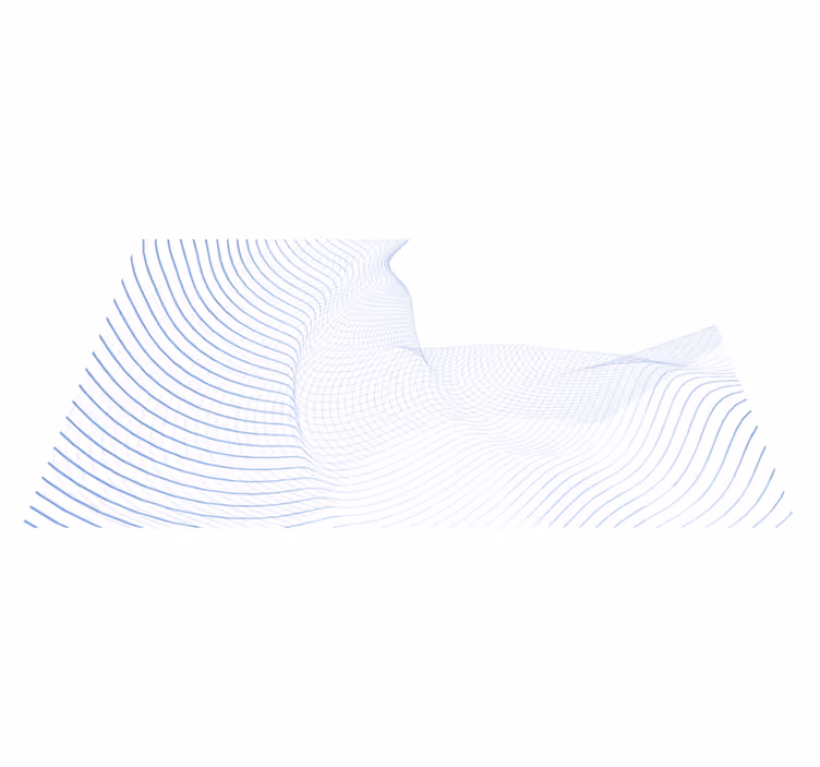 Fluid Wave Pattern modern vinyl carpet - TenStickers