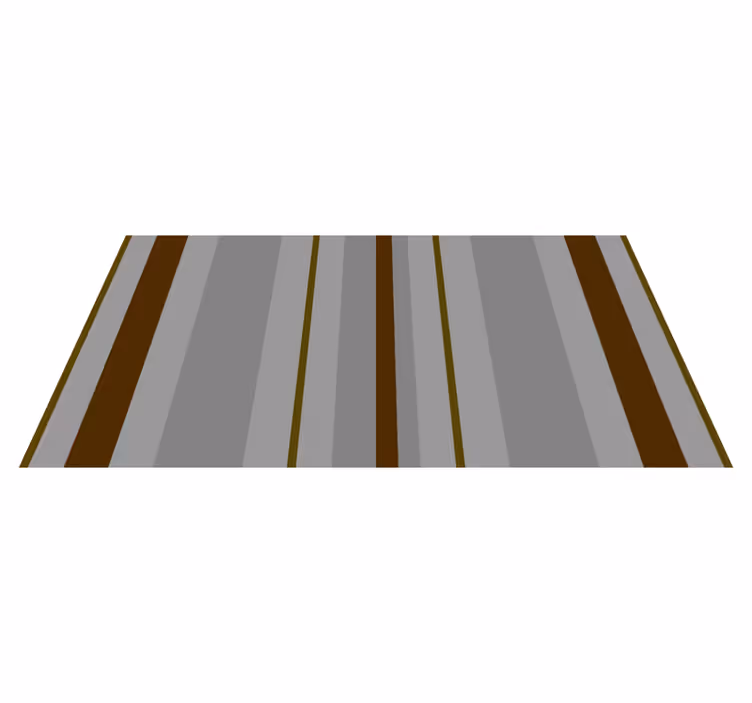 STRIPE PATTERNED ACCENT striped vinyl carpet - TenStickers