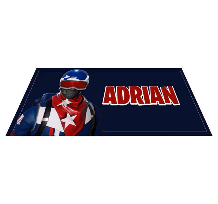 Custom hero design kids vinyl carpet - TenStickers