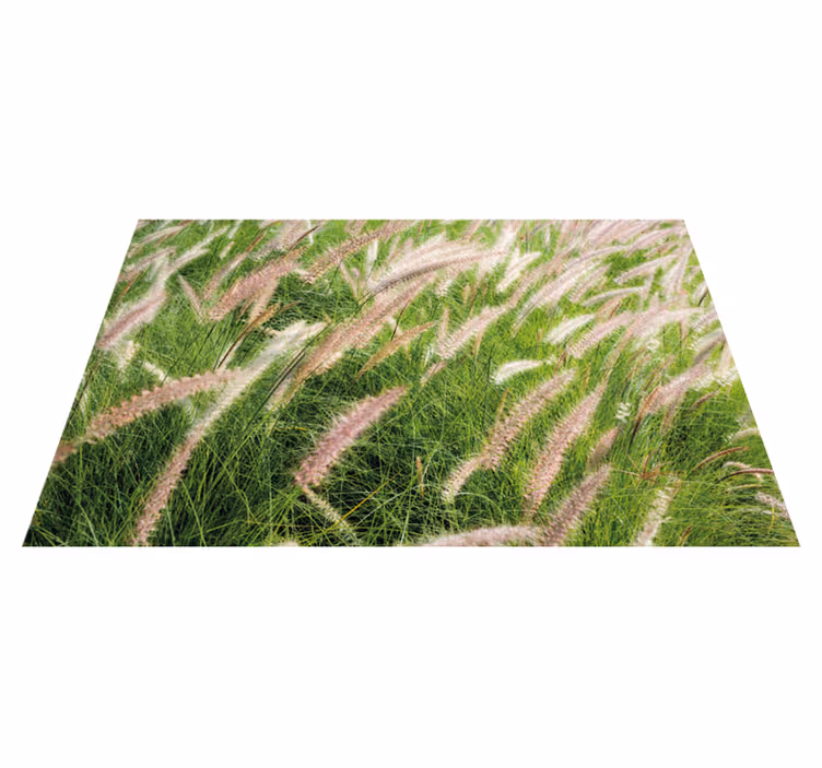Lush Greenscape nature vinyl carpet - TenStickers
