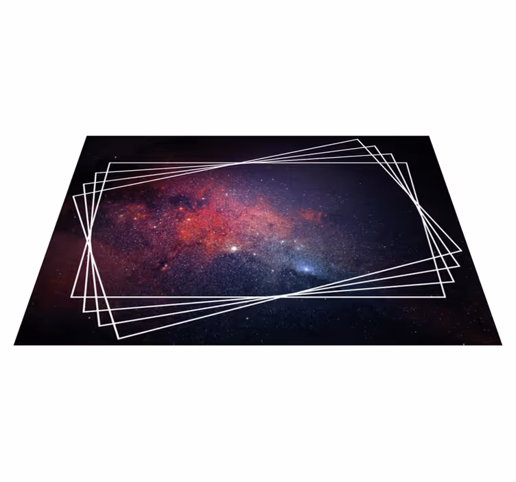 Cosmic Nebulae Patterns modern vinyl carpet - TenStickers