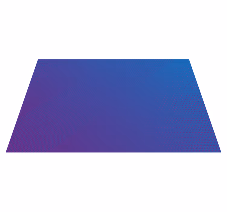 Gradient Blue Pattern modern vinyl carpet - TenStickers