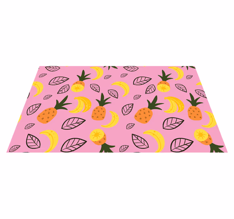 Exotic fruit delight kitchen vinyl carpet - TenStickers