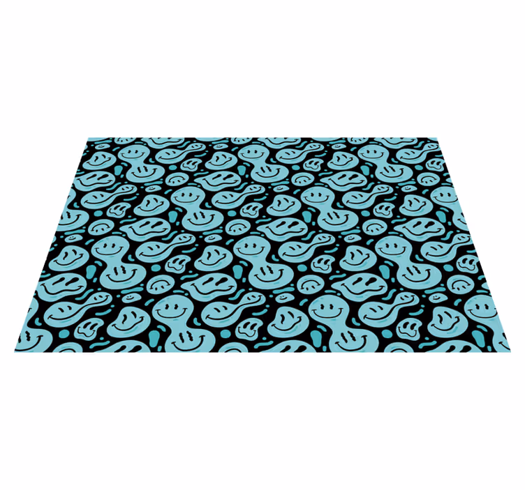 Mood Smiley Characters kids vinyl carpet - TenStickers
