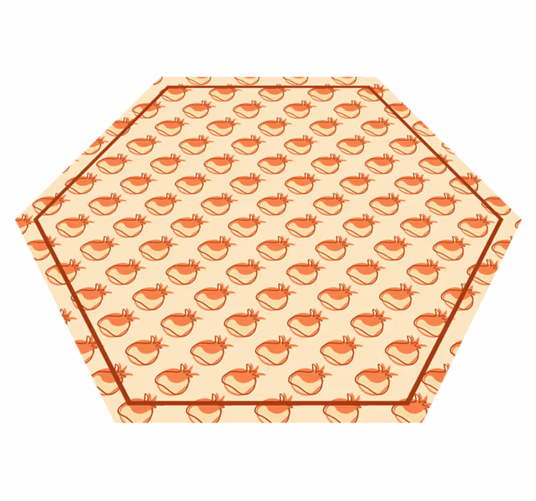 Charming Bird Patterns kitchen vinyl carpet - TenStickers