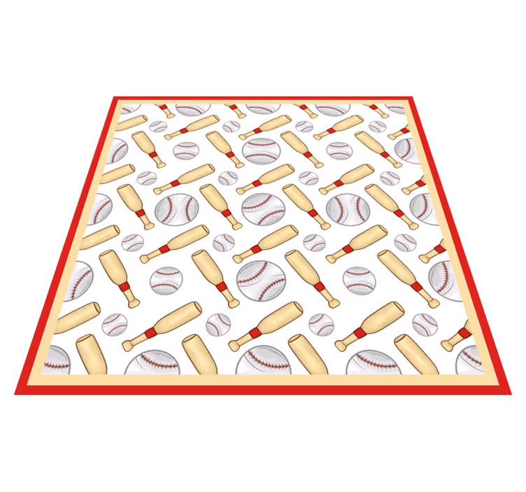 Sports Theme Fun game vinyl carpet - TenStickers