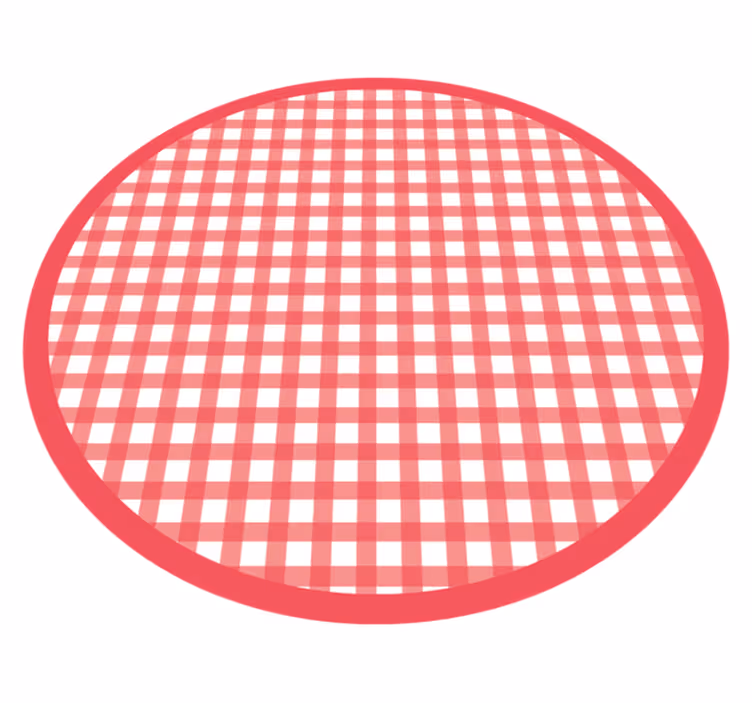 Classic Checkered Pattern striped vinyl carpet - TenStickers