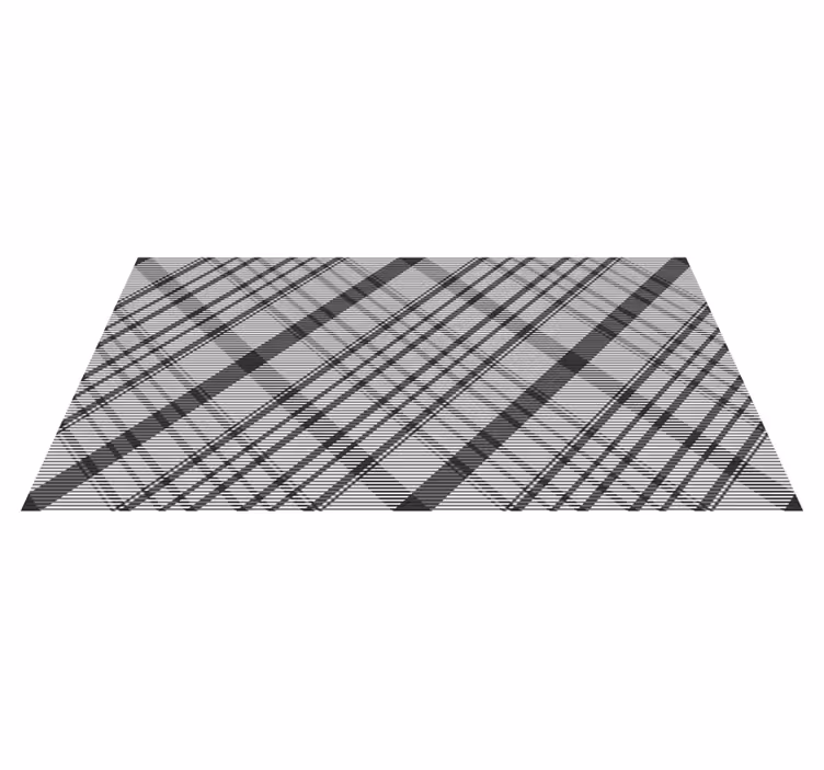 Single colour stripes striped vinyl carpet - TenStickers