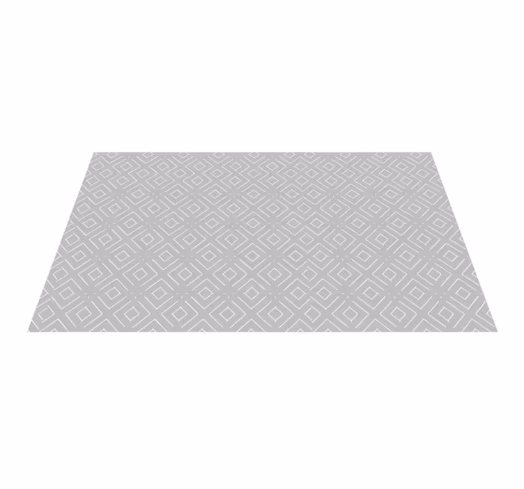 Greyn stylish diamonds bedroom vinyl carpet - TenStickers