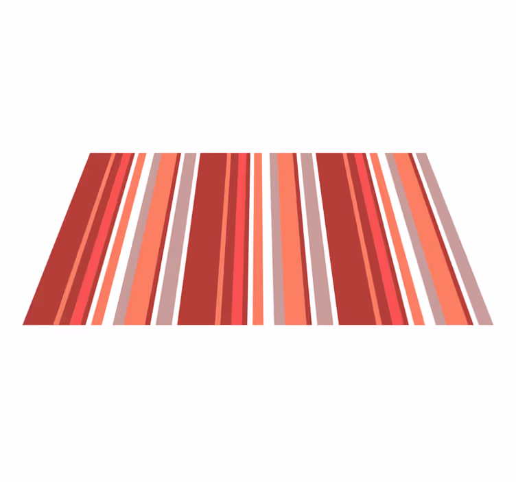 Bold Striped Canvas striped vinyl carpet - TenStickers