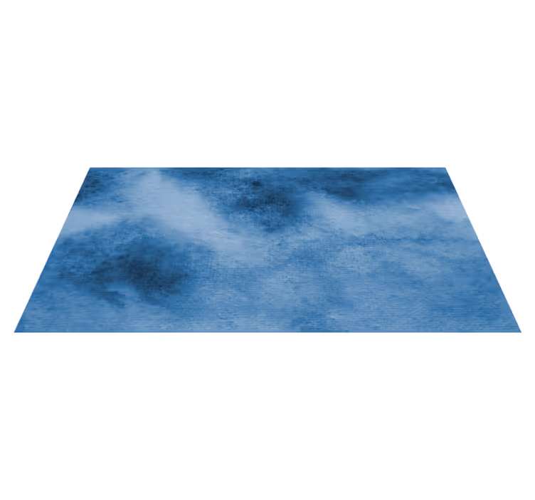 Sleek Blue Texture marble vinyl carpet - TenStickers