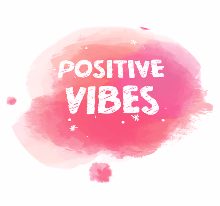 Uplifting energy custom vinyl carpet - TenStickers