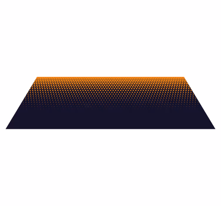 Gradient dots pattern teen vinyl carpet - TenStickers