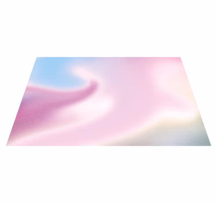 Gradient layers bathroom vinyl carpet - TenStickers