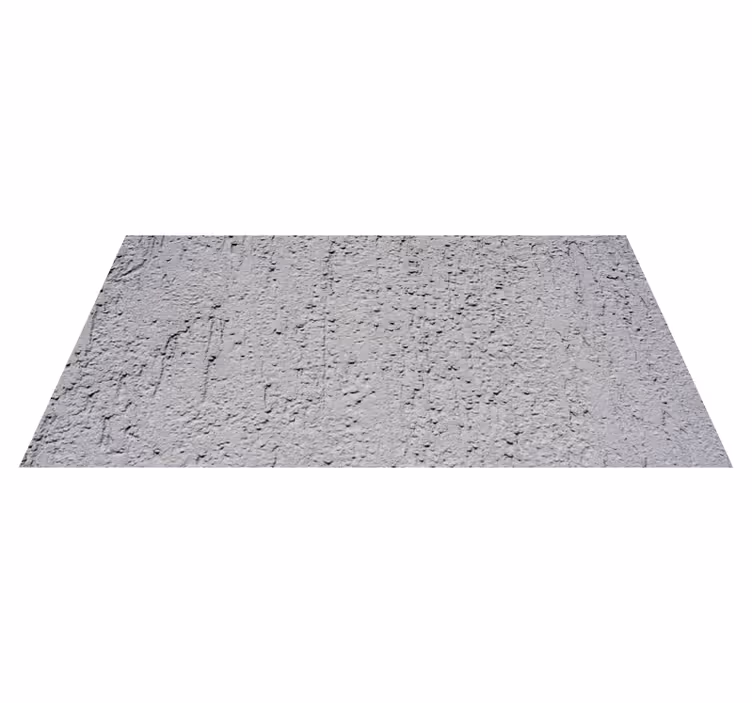 Textured grey concrete stone effect vinyl carpet - TenStickers