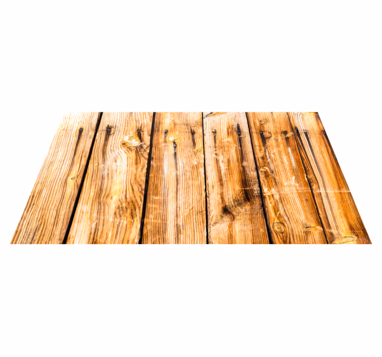 Rustic classic planks wood effect vinyl carpet - TenStickers