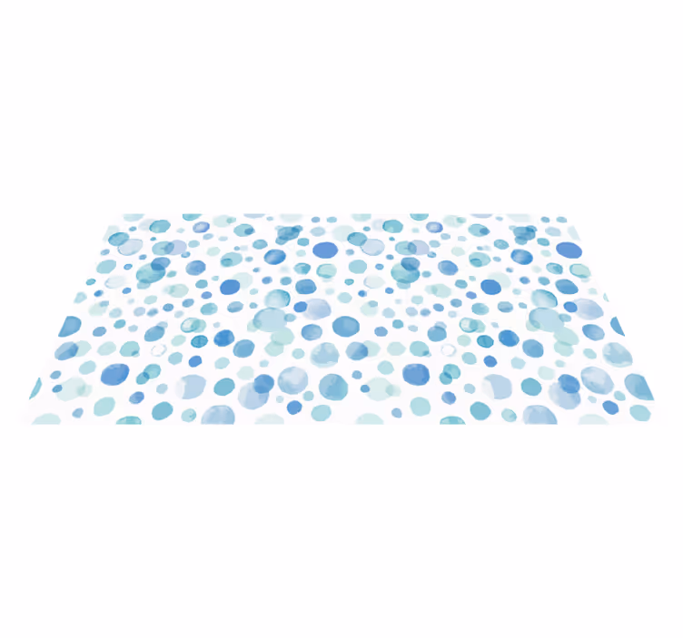 Vibrant Dot Arrangement kids vinyl carpet - TenStickers