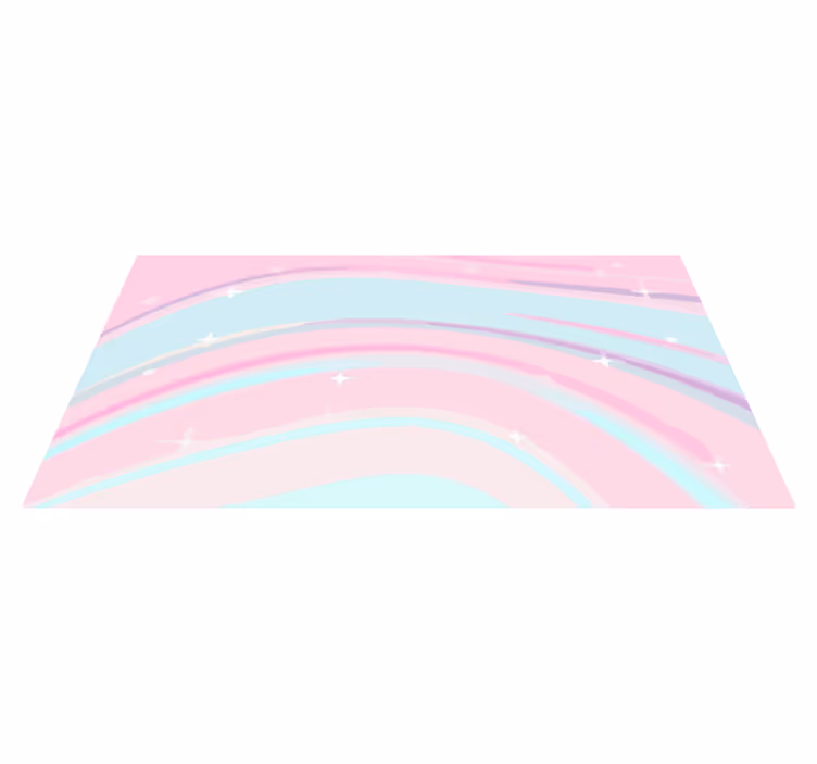 Lively Wave Styles kids vinyl carpet - TenStickers