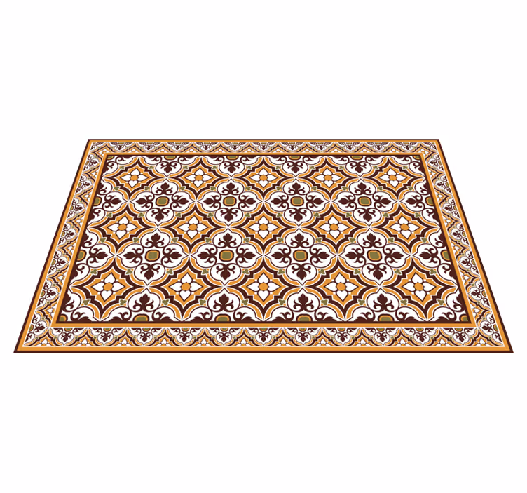 Elaborate Mosaic Arrangement tile vinyl carpet - TenStickers