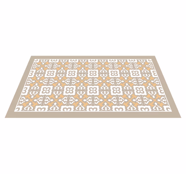 Mosaic vinyl carpet with stylish patterned designs - TenStickers