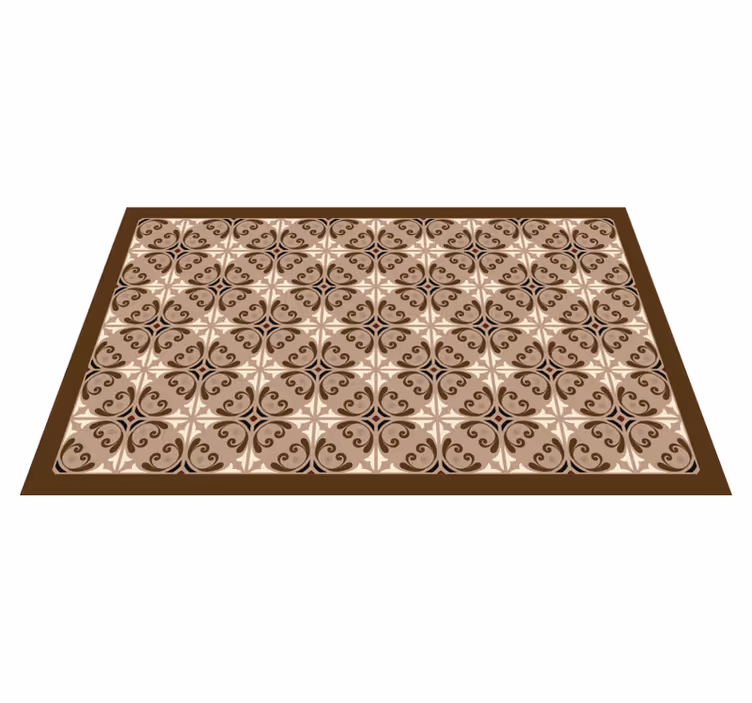 Tile vinyl carpet elegant tile design - TenStickers