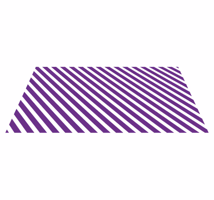 Purple striped path striped vinyl carpet - TenStickers