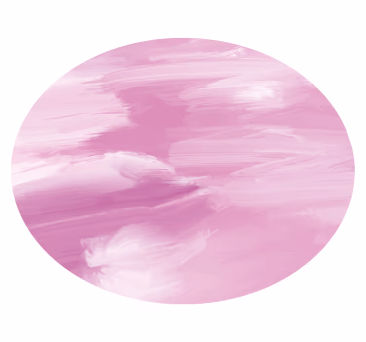 Vinyl rug with gentle rose swirls - TenStickers