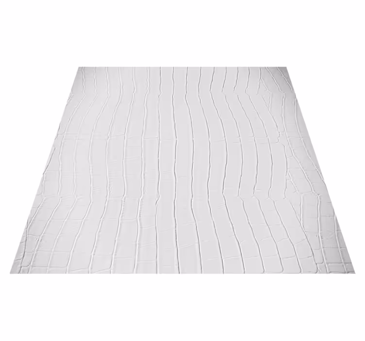 Texture vinyl carpet in white crocodile skin - TenStickers