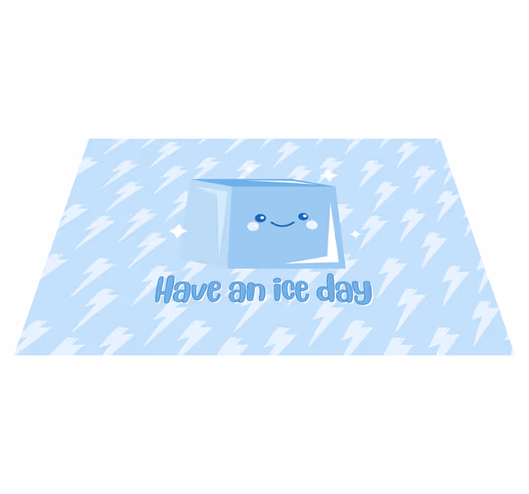 Have An Ice kids vinyl carpet - TenStickers