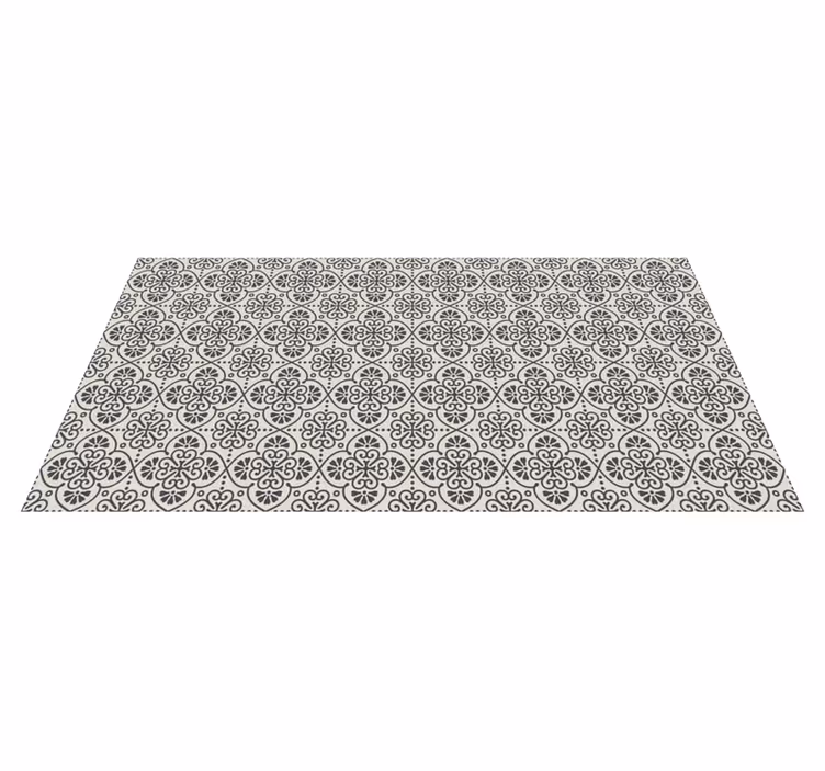 Mosaic vinyl carpet with elegant mosaic design - TenStickers