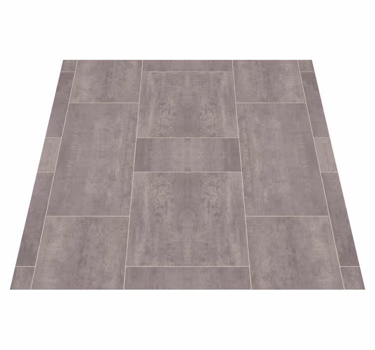 Textured grey tiles stone effect vinyl carpet - TenStickers