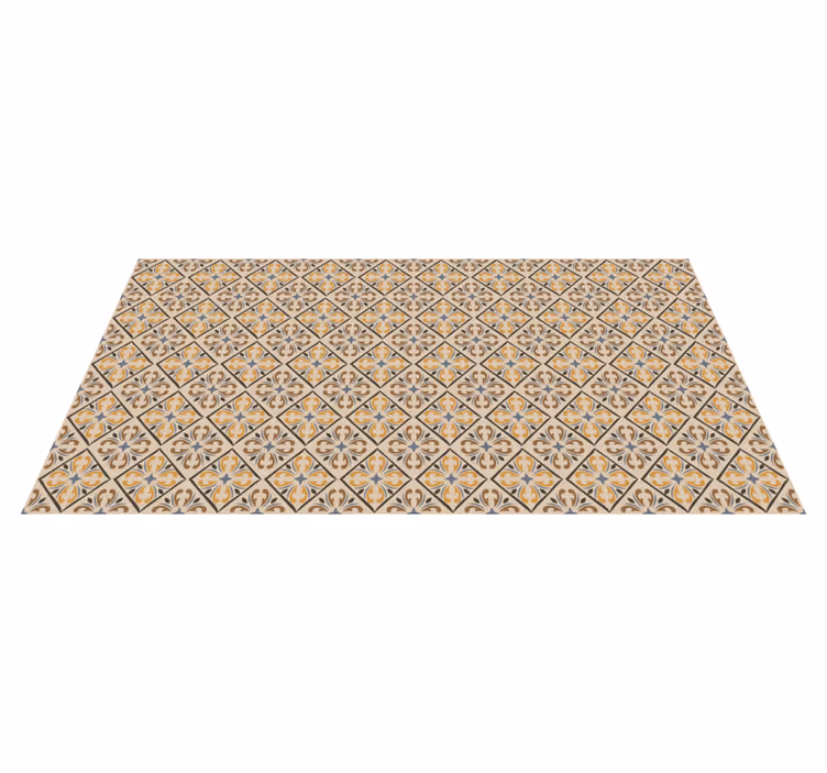Elegant Pattern Tiles tile vinyl carpet - TenStickers