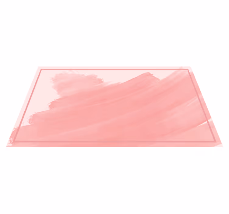 Soft pink shades bedroom vinyl carpet - TenStickers