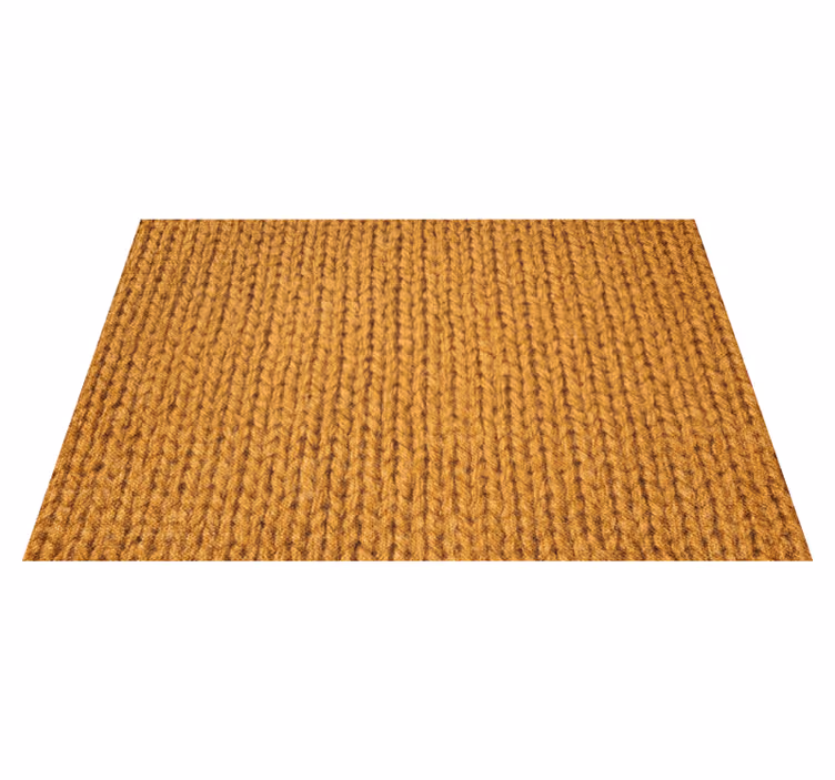 Knitted Pattern hallway vinyl carpet - TenStickers