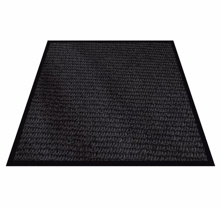 Textured Black Layer bathroom vinyl carpet - TenStickers